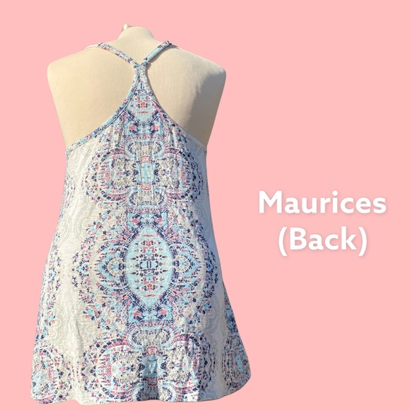 Multicolored Spaghetti Strap Top - Picture 2 of 5